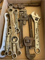 PIPE WRENCHES, CRESANT WRENCHES