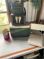 Coleman Ice Chest, Stadium Chair and Other