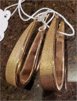 14 K Gold Hoop Earrings