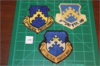 8th TFW (3 Patches) USAF Military Vietnam