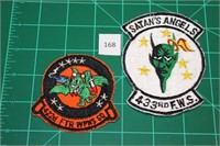 422nd FWS; 433rd FWS 2 Patches USAF Military Patch