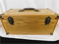 Wooden small storage box, 8' x 17' x 8" tall
