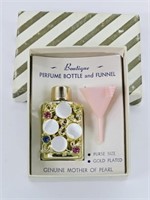 Vintage Boutique Perfume Bottle w/ Funnel