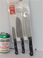 Rogers Pro Chef 3-piece knife set