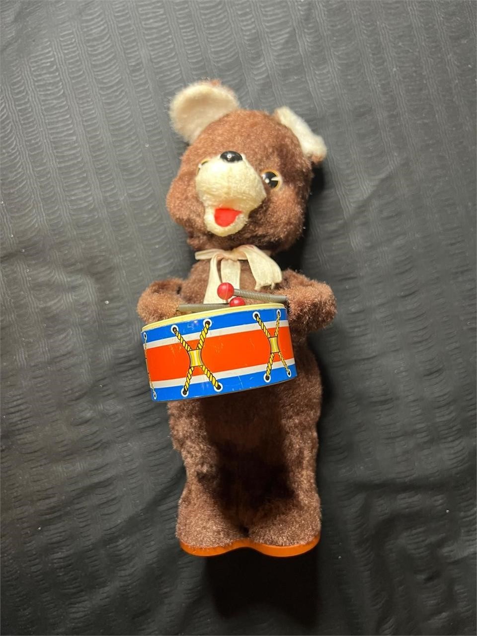Vintage Teddy The Drumming Bear Japan RVT-3264-FRI