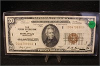 1929 Federal Reserve Bank Note Legal Tender