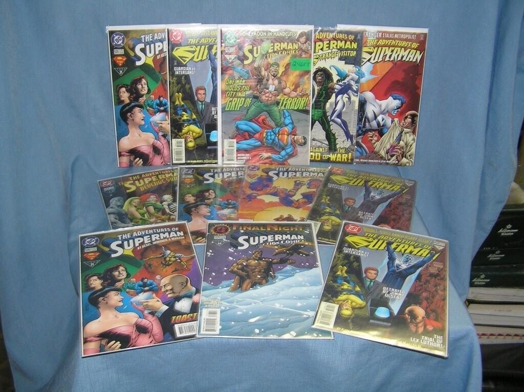 Large collection of vintage Superman and related C