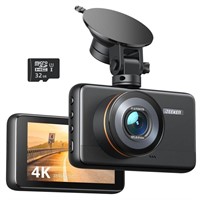 [2024 New] iZEEKER 4K Dash Cam Front with...