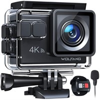 WOLFANG GA100 Action Camera 4K 20MP Waterproof...