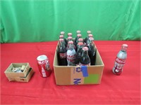 Full Coke Bottles, Vintage Bottle Caps