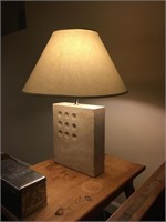 Maurice Vallency lamp w side table