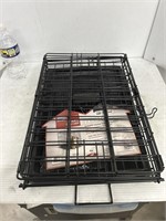 iCrate inclusive folding dog crate 18Lx12Wx14H