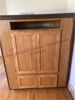 TV CABINET with 2 side doors for storage .