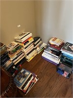Huge Lot of Assorted Books & DVDs