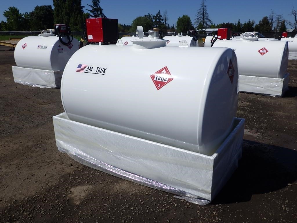 600 Gal. Skid Mounted Diesel AM-Tank