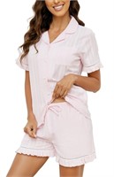 WFF8839  LYCY Women Pajama Set Cotton Soft Ligh