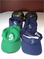Six Mariners Hats