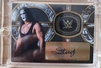 2018 Topps WWE Legends Sting HOF Ring Relic Autogr