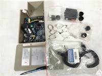 assorted electrical components