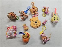 Winnie The Pooh Fast Food Premiums,  11 Pieces