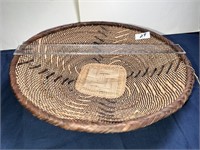 BEAUTIFUL HAND WOVEN BASKET FROM UGANDA