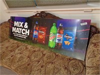 Mix & Match Plastic Sign Pepsi & Doritos