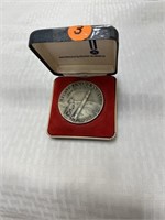 Large Apollo 11 First Lunar Landing Coin July 20