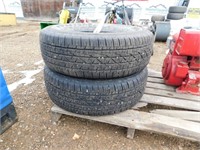 Pair of Firestone 265/75R16 tires