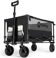 Sekey Collapsible Foldable Wagon With 220lbs