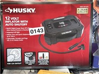 HUSKY 12 VOLT INFLATOR RETAIL $50