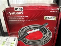 HUSKY DRAIN AUGER RETAIL $80