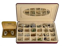 Men's Jewelry- Box of Vintage Cufflinks