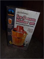 Sportsman Electric/Crank Ice Cream Freezer-New