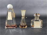 Set of Three Eau de Parfum Bottles