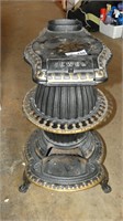 Antique Cast Iron Jewel Pot Belly Stove