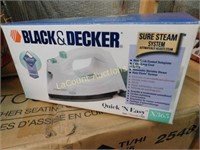 Black n Decker steam iron
