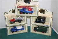 SELECTION OF CHEVRON DIE CAST TRUCKS IN BOXES