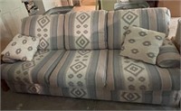 83" Flexsteel Southwest design sofa