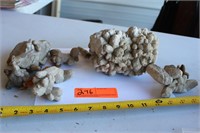 Sand Calcite Clusters