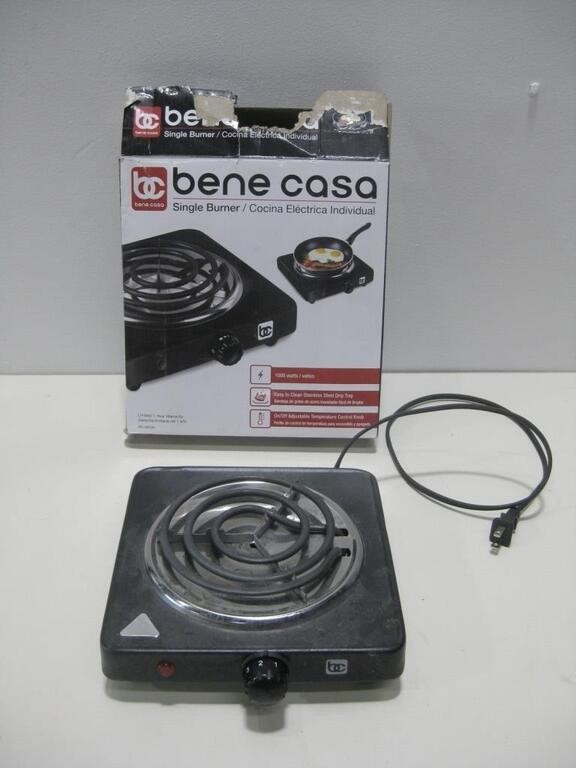 Bene Case Single Burner Electrical Stove Works