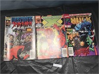 3 Marvel Comic Books