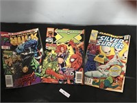 Lot of 3 Marvel Comic Books