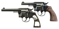 COLT COMMANDO & NEW SERVICE DA REVOLVERS.