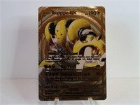 Pokemon Card Rare Gold Regigigas Gx