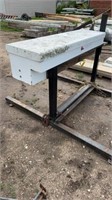 METAL STAND WITH 5 FOOT WEATHERGUARD TOOLBOX