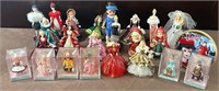 J - MIXED LOT OF COLLECTIBLE DOLL FIGURINES (L120)