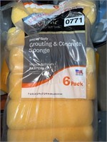 GROUTING AND CONCRETE SPONGES