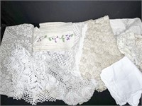 Vintage Lace Linens