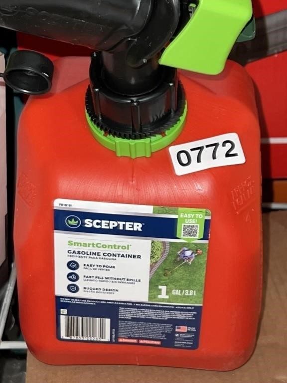 SCEPTER GAS CONTAINER