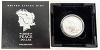 Coin 2023(P) Peace Dollar-99.9% Silver